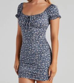 Windsor. Sweet Charmer Floral Mini Dress -Specialtycookwareus 05102 4341 4