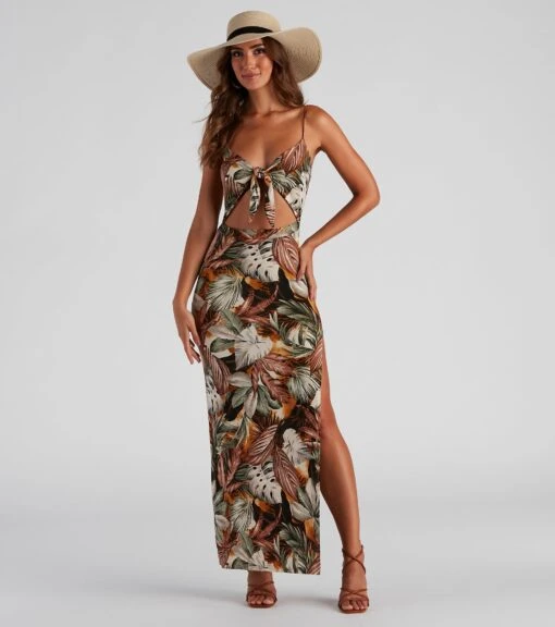 Windsor. Siesta Keys Tropical Maxi Dress -Specialtycookwareus 05102 4377 3