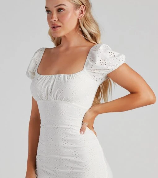 Windsor. Eyes On You Eyelet Tie Back Dress -Specialtycookwareus 05102 4438 4