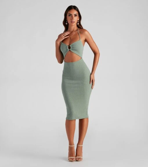 Windsor. Beach Beauty Halter O-Ring Dress -Specialtycookwareus 05102 4443 1