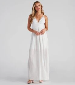 Windsor. Boho Breeze Crochet Maxi Dress -Specialtycookwareus 05102 4449 3 1