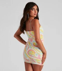 Windsor. Disco Diva Square Neck Mini Dress -Specialtycookwareus 05102 4529 2 1