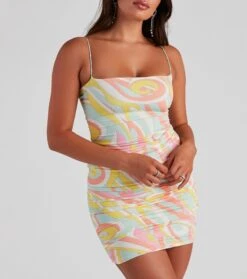 Windsor. Disco Diva Square Neck Mini Dress -Specialtycookwareus 05102 4529 4 1