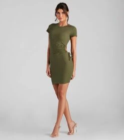 Windsor. Trendy Deets Knit Mini Dress -Specialtycookwareus 05102 4544 3