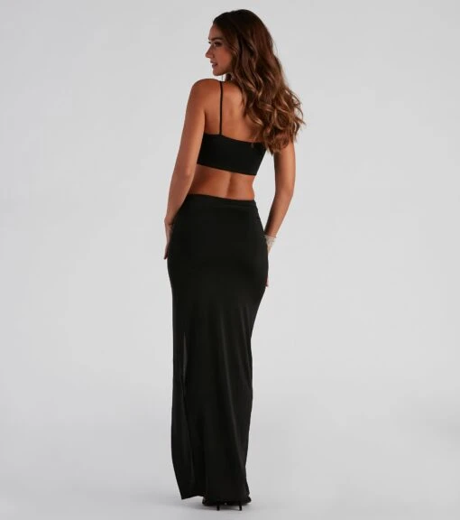 Windsor. Flatter Me Cutout Maxi Dress -Specialtycookwareus 05102 4603 2