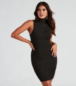 Windsor. Elevated Staple Bodycon Mini Dress -Specialtycookwareus 05102 4664 1