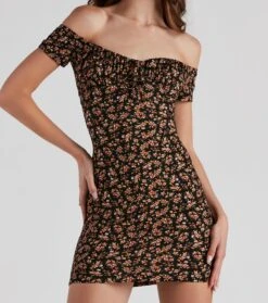 Windsor. Find Me In Floral Mini Dress -Specialtycookwareus 05102 4708 4