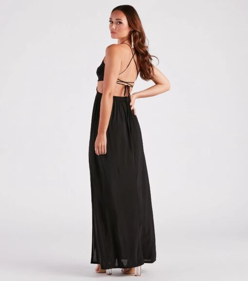 Windsor. Pretty In Paradise Strappy Cutout Maxi Dress -Specialtycookwareus 05102 4752 2