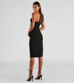Windsor. Minimalistic Sultry Midi Dress -Specialtycookwareus 05102 4782 2