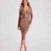 Windsor. You're The One Tie-Front Midi Dress -Specialtycookwareus 05102 4843 1