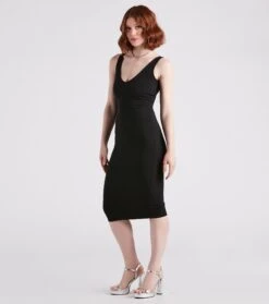 Windsor. Chic Everyday Style Midi Dress -Specialtycookwareus 05102 4844 3