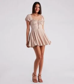 Windsor. Cute Charm Ditsy Floral Skater Dress -Specialtycookwareus 05102 4854 3