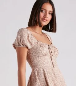 Windsor. Cute Charm Ditsy Floral Skater Dress -Specialtycookwareus 05102 4854 4
