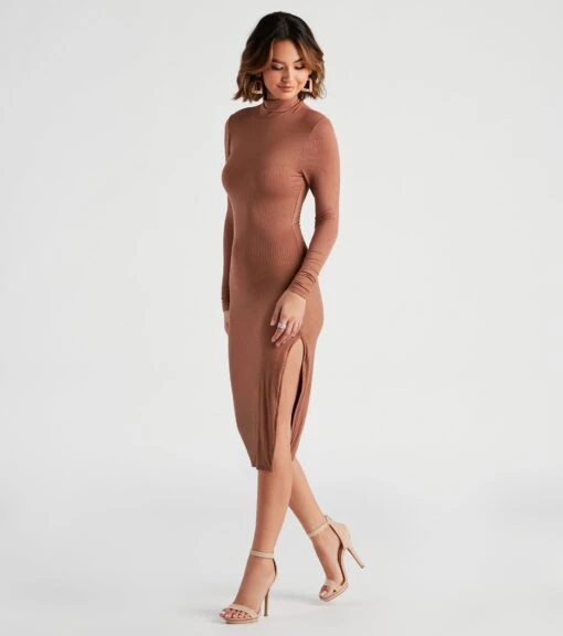 Windsor. On A Roll Turtleneck Midi Dress -Specialtycookwareus 05102 4870 3