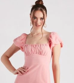 Windsor. Bae Breeze Linen A-Line Short Dress -Specialtycookwareus 05102 4876 4