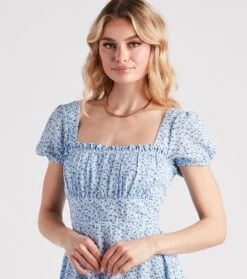 Windsor. Such A Charmer Ditsy Floral Skater Dress -Specialtycookwareus 05102 4885 4