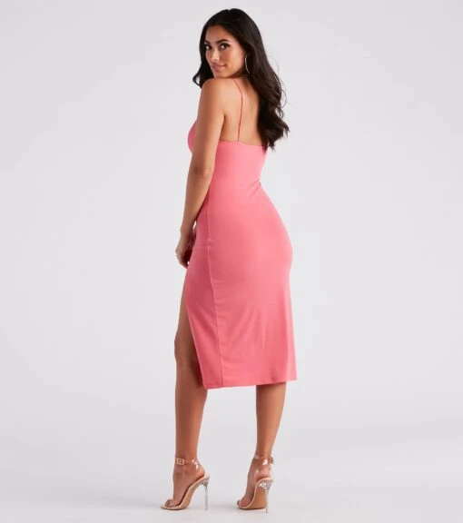 Windsor. Minimalistic Sultry Midi Dress -Specialtycookwareus 05102 4922 2