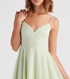 Windsor. Sway With Me Eyelet Lace Skater Dress -Specialtycookwareus 05102 4926 4
