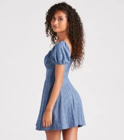 Windsor. Sweet As Me Eyelet Lace Skater Dress -Specialtycookwareus 05102 4937 2