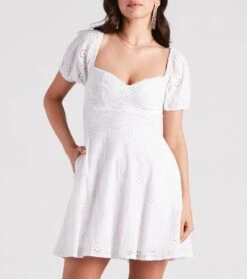 Windsor. What A Sight Eyelet Lace Lace-Up Dress -Specialtycookwareus 05102 4946 4 c36447b6 4bf8 4778 a197 080a5d2ddcb6