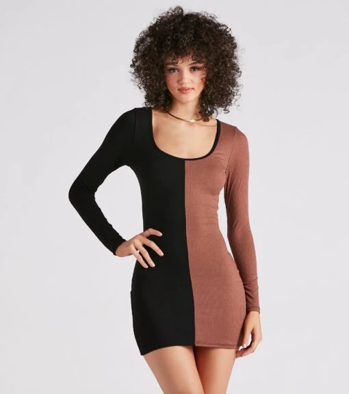 Windsor. Seasonal Surprise Color Block Dress -Specialtycookwareus 05102 4952 1
