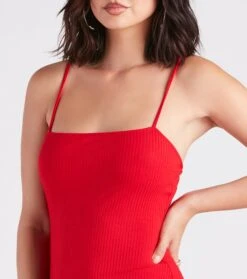 Windsor. Casual Fave Ribbed Knit Mini Dress -Specialtycookwareus 05102 5086 4