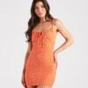 Windsor. Summer Mood Ditsy Floral Mini Dress -Specialtycookwareus 05102 5114 1