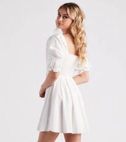 Windsor. Give Me Butterflies Square Neck Skater Dress -Specialtycookwareus 05102 5140 2 f64f23f8 d69c 4ba1 a34d 8e7c43f1a179