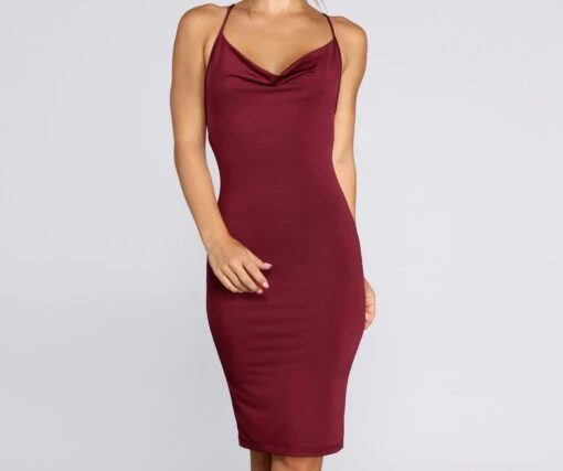 Windsor. Night Moves Cowl Neck Dress -Specialtycookwareus 05103 0012 2 794eaa73 23b0 4b9d a8e2 1dc08b31a46b