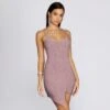 Windsor. Glitter Wrap Knit Mini Dress -Specialtycookwareus 05103 0237 1