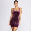 Windsor. Take A Shine To Velvet Mini Dress -Specialtycookwareus 05103 0450 1