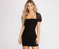 Windsor. Romance In Ruffles Mini Dress -Specialtycookwareus 05103 0750 1