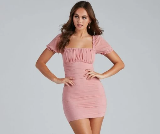 Windsor. Romance In Ruffles Mini Dress -Specialtycookwareus 05103 0755 1 24e92bcb 169d 4b4b 89cb 22f9062de94a