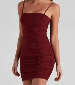 Windsor. Level Up Ruched Mini Dress -Specialtycookwareus 05103 3698 4 a0704647 0a76 4e85 ad2d 0398d0afe8c1