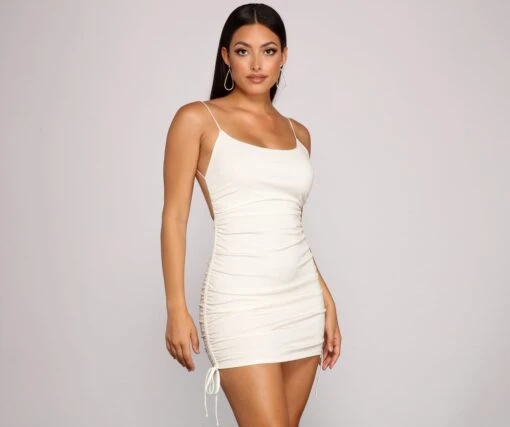 Windsor. Ready To Glow Glitter Mini Dress -Specialtycookwareus 05103 3841 1 9d0096ec 2592 4a18 a096 8ed050ab8153