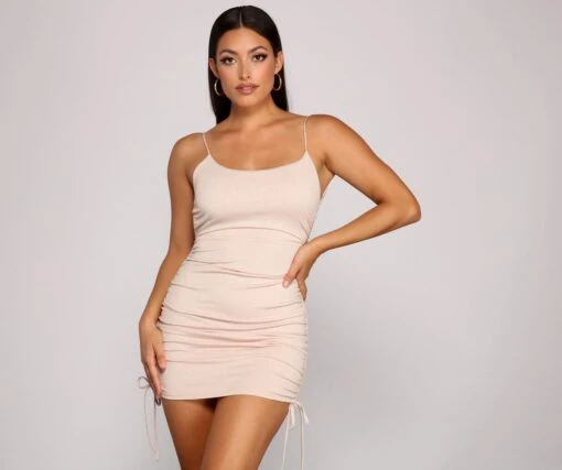 Windsor. Ready To Glow Glitter Mini Dress -Specialtycookwareus 05103 3842 4 780df0ac a5b0 4954 b85a bb95a1d37307