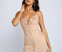 Windsor. Major Headturner Faux Suede Mini Dress -Specialtycookwareus 05103 3896 4 a8e03bc0 6899 433f 9429 b42f9fdae792