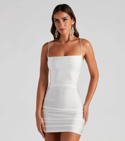 Windsor. Stunning Sophistication Rhinestone Mini Dress -Specialtycookwareus 05103 4313 3