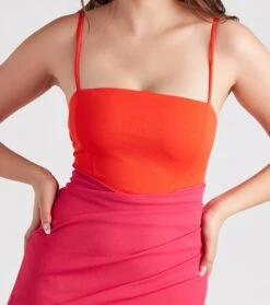 Windsor. Spring Break Mood Color Block Mini Dress -Specialtycookwareus 05103 4779 4