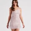 Windsor. Shake It Up Sequin Fringe Mini Dress -Specialtycookwareus 05103 4867 1