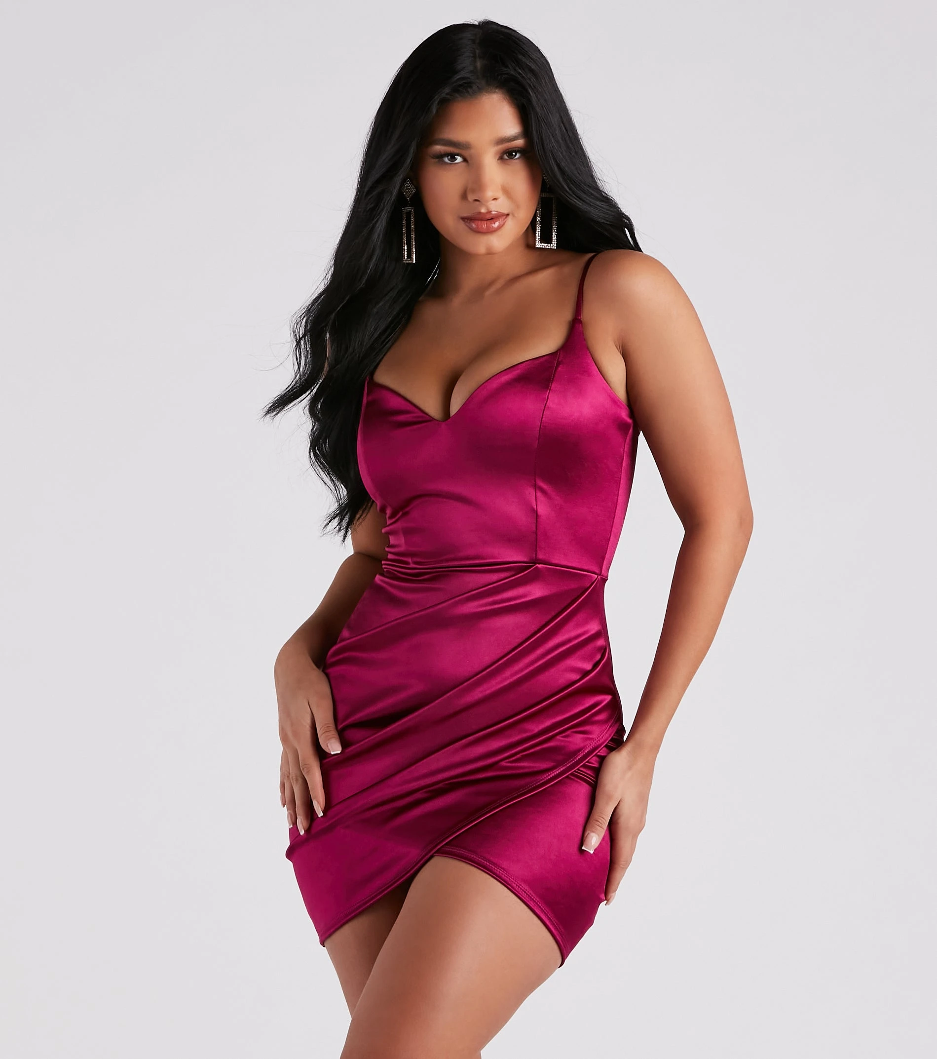 Love To Dance Satin Short Dress Windsor. Love To Dance Satin Short Dress -Specialtycookwareus 05103 4963 1