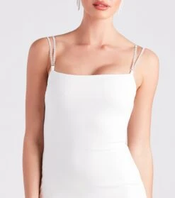 Windsor. Flawless Glam Rhinestone Strap Mini Dress -Specialtycookwareus 05103 4995 4