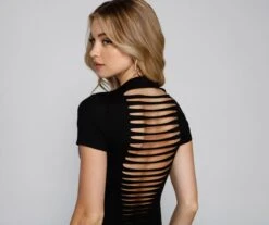 Windsor. Rocker Babe Slashed Mini Dress -Specialtycookwareus 06002 1027 5