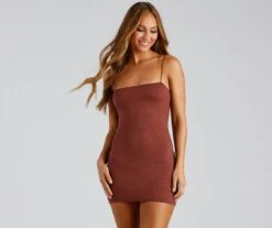 Windsor. Casual Vibes Only Ribbed Knit Mini Dress -Specialtycookwareus 06002 1032 1