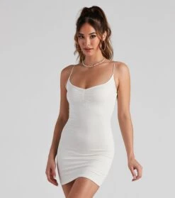 Windsor. Casual Day Ribbed Short Dress -Specialtycookwareus 06002 1228 1