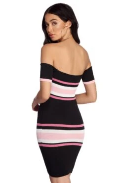 Windsor. Pop Of Stripes Knit Dress -Specialtycookwareus 06005 0006 3 c44f432e fb4d 4fa2 aef3 d884993b6f33