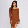 Windsor. Stylishly Snapped Sweater Dress -Specialtycookwareus 06005 0170 1