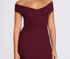 Windsor. Knits Not You Crossover Mini Dress -Specialtycookwareus 06005 0495 3