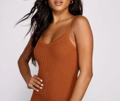 Windsor. Better In Basics Ribbed Knit Sweater Dress -Specialtycookwareus 06005 0865 3