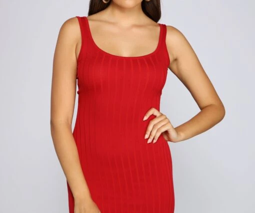 Windsor. Taking The Plunge Scoop Neck Midi Dress -Specialtycookwareus 06005 0927 3 343eb52c 1e92 4e83 bc97 71e628a724d7